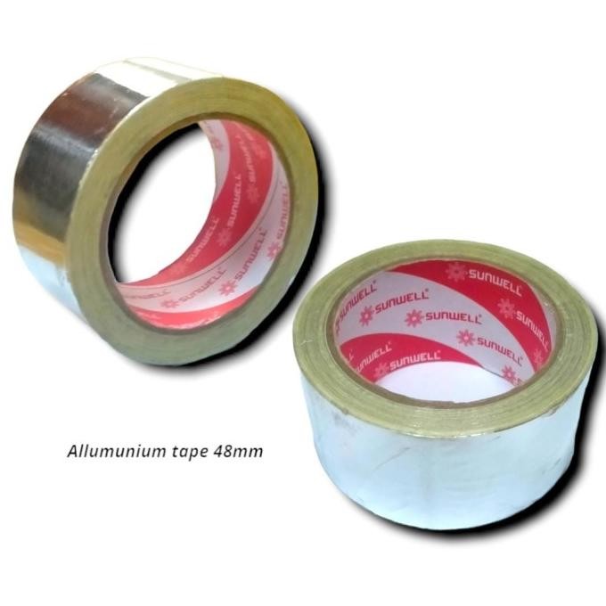 

Sale Lakban Perak Almunium Aluminium Tape 48 Mm Tambal Panci