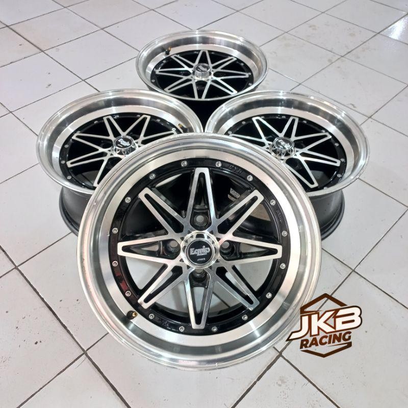 Velg Mobil Bekas Type Equip R15 Pcd 4X100 Velg Only Buat Sirion Sigra Calya Soluna