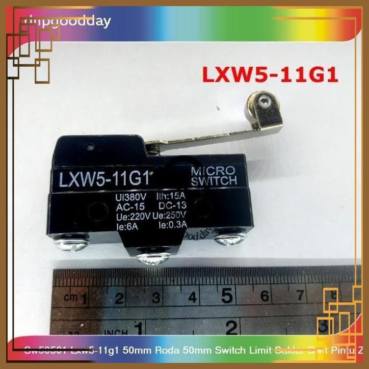 [DNP] SW50501 LXW5-11G1 50MM RODA 50MM SWITCH LIMIT SAKLAR SWIT PINTU Z15GW2B