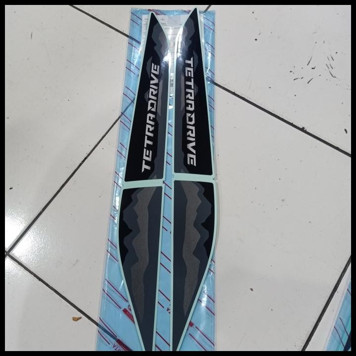 TERBARU STIKER BODY TETRADRIVE FORTUNER 2022 ORIGINAL WARNA HITAM 