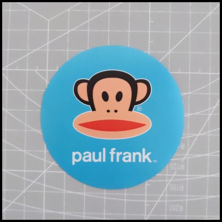 TERMURAH STICKER FASHION BRAND PAUL FRA*K LOGO 