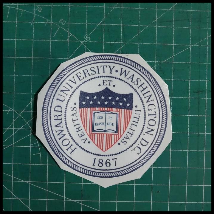 

DISKON STICKER KAMPUS HOWARD UNIVERSITY WASHINGTON DC STIKER !!!