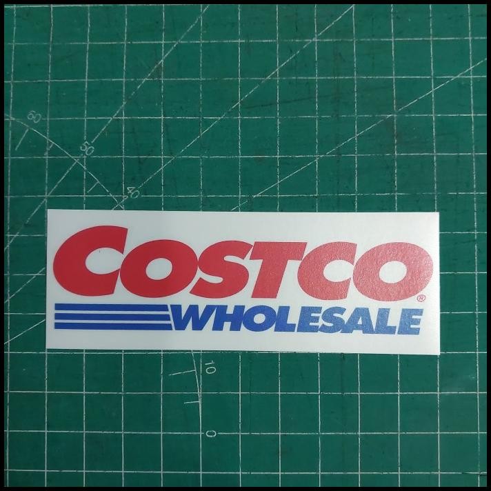 

TERBARU STICKER USA BRANDS COSTCO WHOLESALE LOGO WHITE BASED !!!!!!