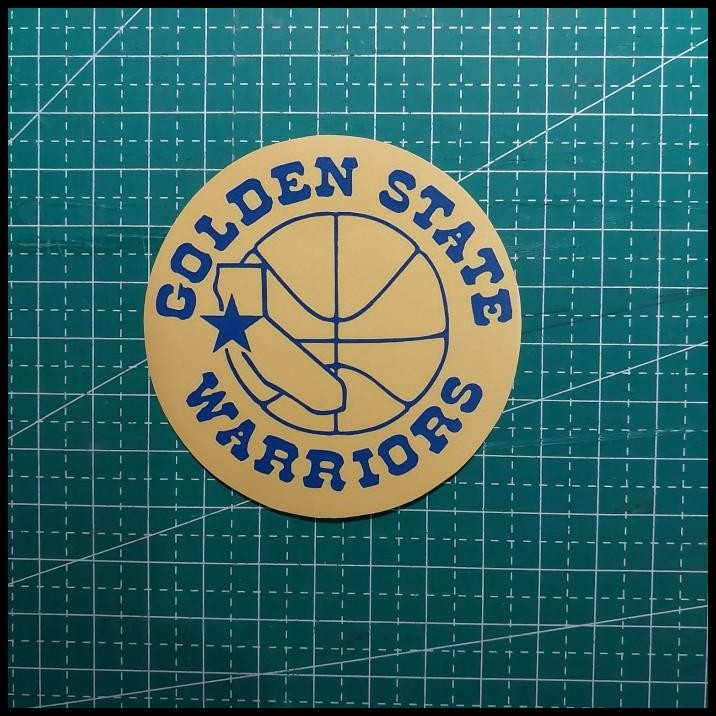 

DISKON STICKER NBA GOLDEN STATE WARRIORS OLD LOGO !!!!