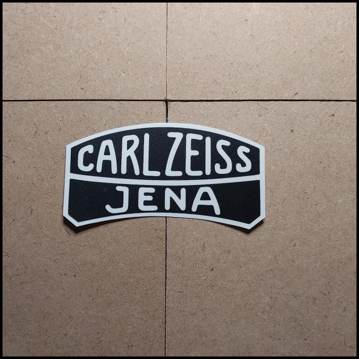 

BEST DEAL STICKER BRAND CARL ZEISS JENA OLD LOGO !!!!!!