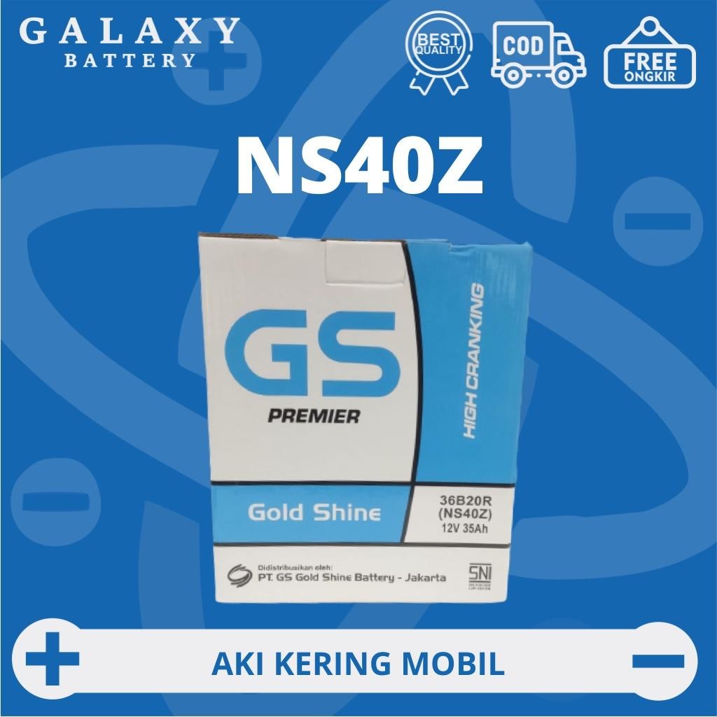 Aki Kering Ns40Z Gs (Aki Avanza,Xenia,Luxio,Grandmax,Carry,Taruna)