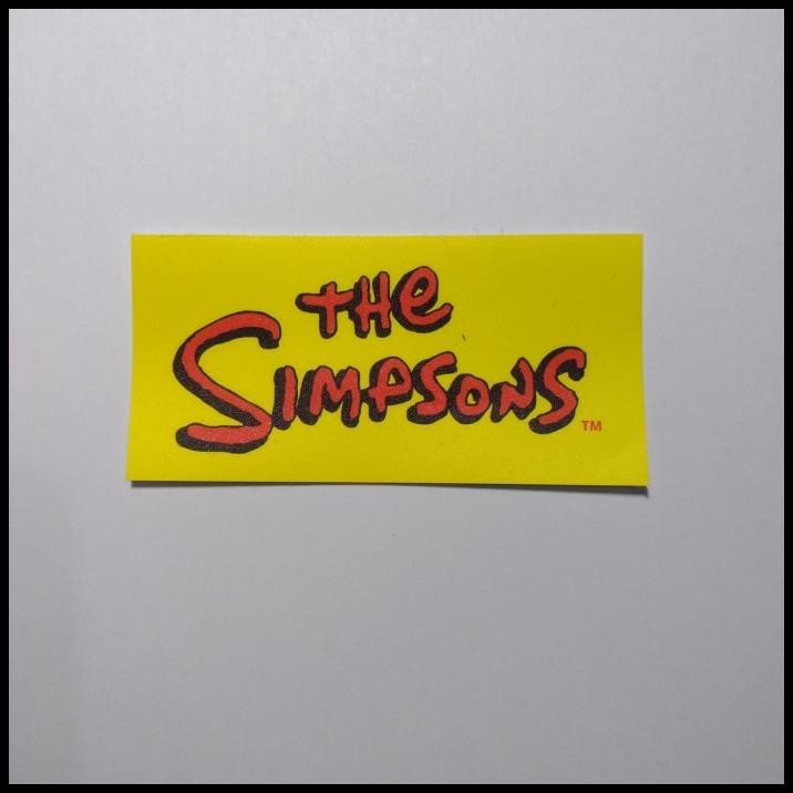 

DISKON STICKER THE SIMPSONS YELLOW !!!