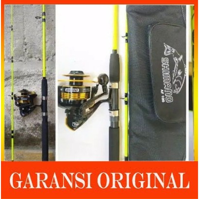 SET PANCING LAUT MAGURO DENGAN JORAN FIBER KEKUATAN 120LBS 60KG