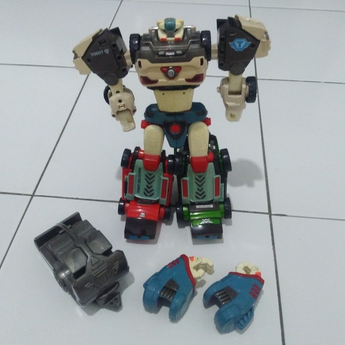 Derty Mainan Robot Tobot Deltatron Besar Original Young Toys