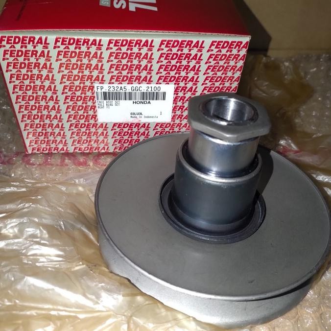 Pulley Puli Belakang Set Beat fi 2010 - 2014 Original Federal