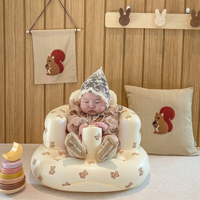 Kursi Makan Bayi/Sofa Bayi/Baby Kursi Untuk Belajar Duduk/PVC Kursi