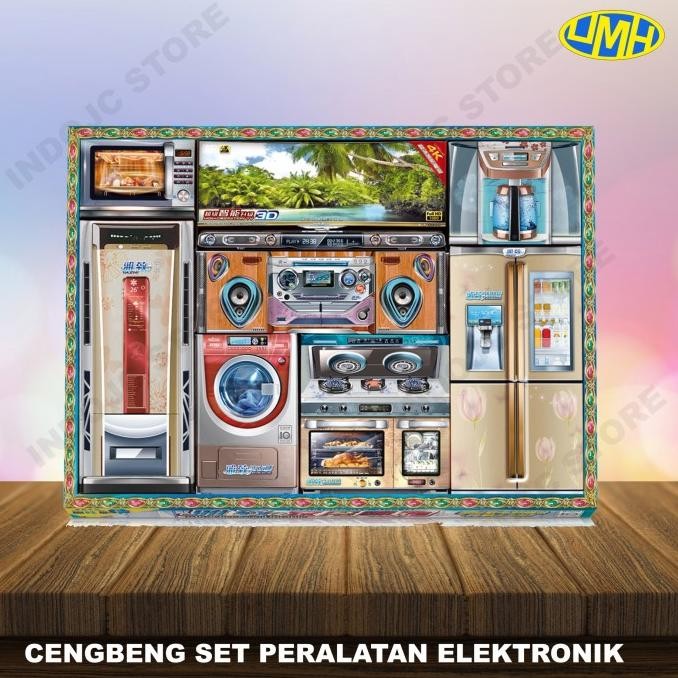 

sale! barang cengbeng set barang elektronik kertas sembahyang leluhur