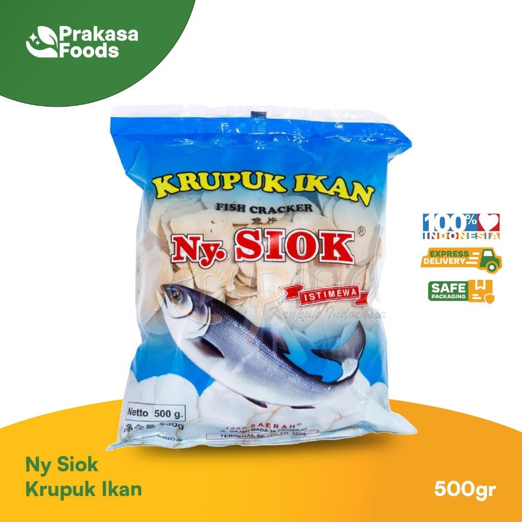 

Ny Siok Kerupuk Ikan 500gr