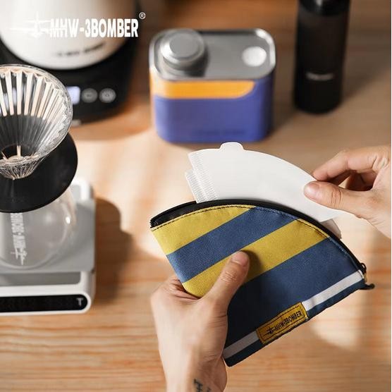

sale! mhw-3bomber tas portable kertas saringan kopi / coffee paper filter bag