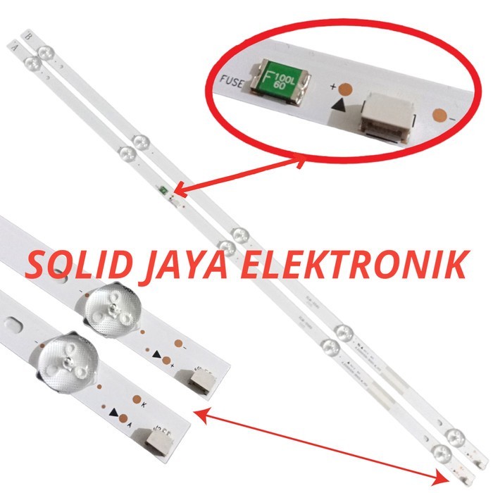 BACKLIGHT TV LED SAMSUNG 32 INC UA 32N4001AK 32N4003AK LAMPU BL 5K 3V