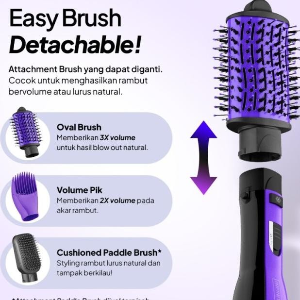 Conair BC116RID Pengeriting Rambut All-in-One