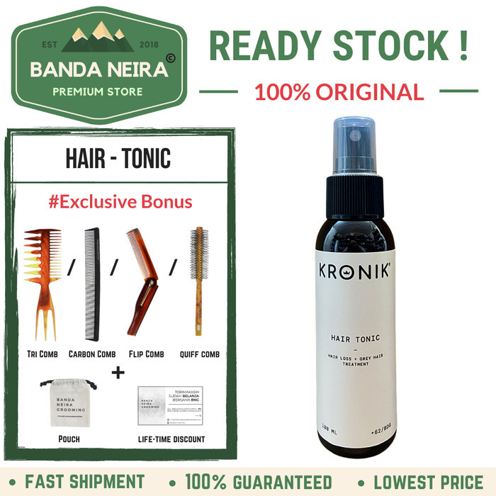 KRONIK Hair Tonic Anti Grey Hair / Tonik Anti Uban