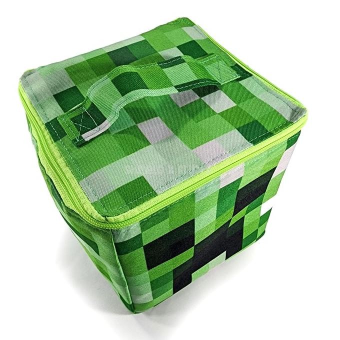 Sale Tas Bekal Bag Lunch Box Kecil Tempat Hampers Ultah Minecraft Creeper