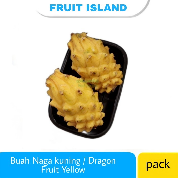 

Dragon fruit yellow isi 2 buah buah naga kuning manis