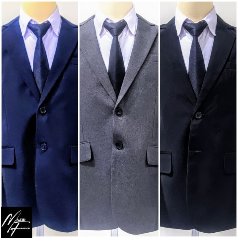 Blazer Pria Slimfit HITAM | Jas Pengantin Pria | Jas Wisuda Pria Keren | Jas Pria Hitam | Jas Kantor