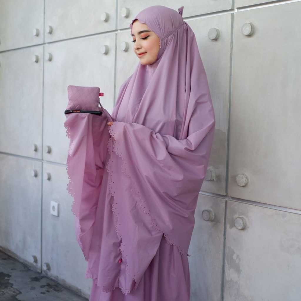 MAIA BY HASYA - (Free Sajadah Muka Dan Pouch Anti Air) Maia By Hasya Natasha Series Mukena