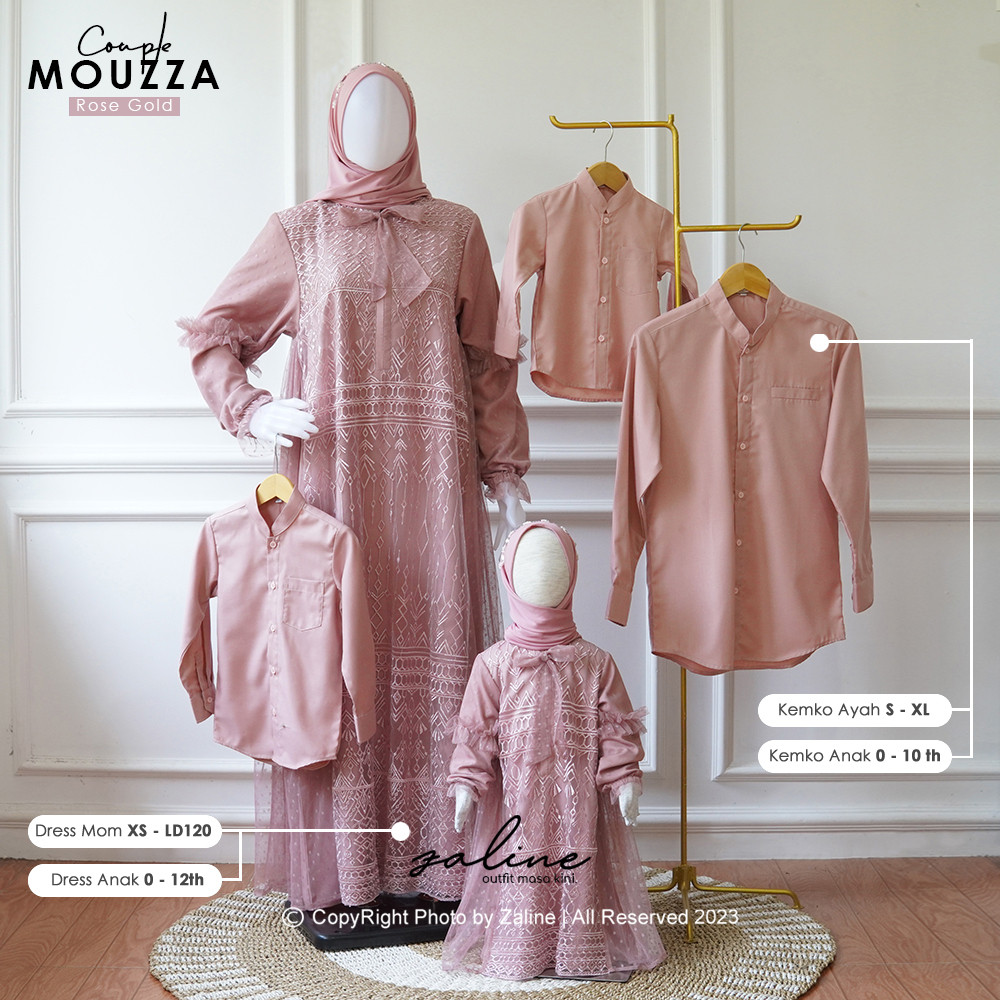 Dress Pesta Muslim Wanita Outfit Kondangan Lamaran Wisuda Bridesmaid Mewah Brukat Elegant Jumbo