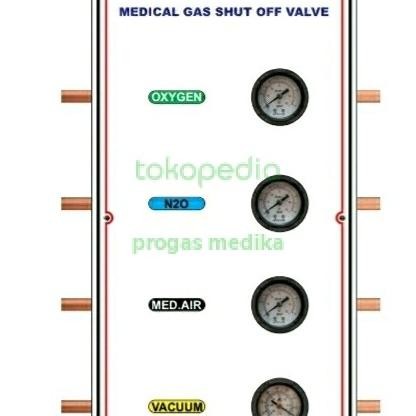 Zone Valve 1 Gas Oksigen