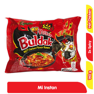 

Samyang Mi Instan Ramen Ayam Pedas Buldak Ekstra Pedas 140 g