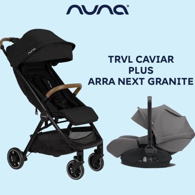 Stroller Nuna TRVL FREE Rain Cover & Travel Bag / Stroller Nuna Kabin Size