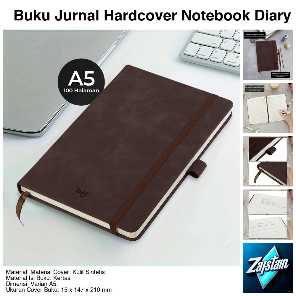 

Buku Jurnal Hardcover Notebook Diary 200 Halaman Grid A5 - LXY0133