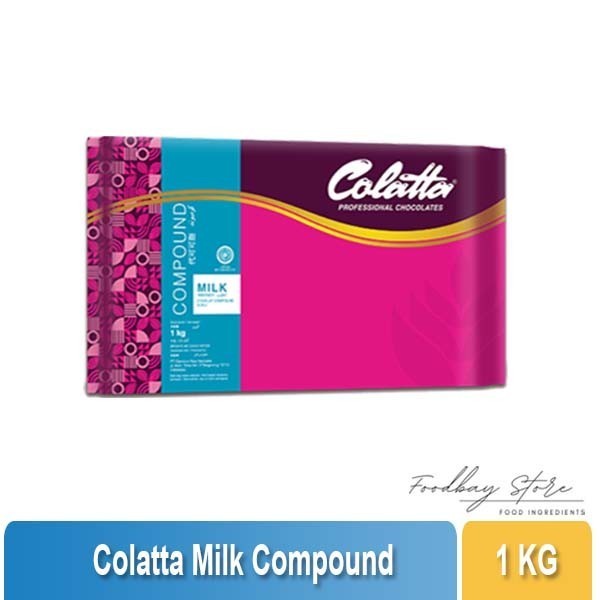 

COLATTA - Chocolate Compound 1 Kg / Coklat Kompon Blok