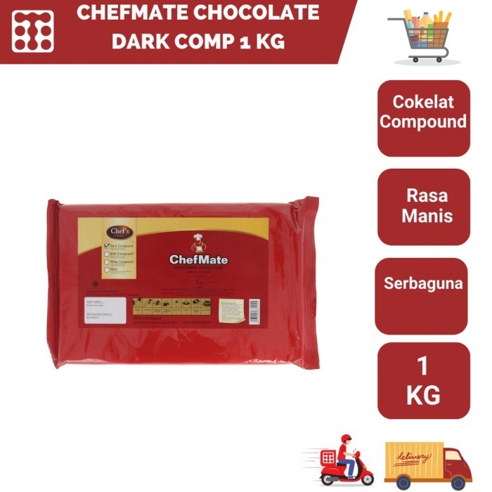 

CHEFMATE CHOCOLATE DARK COMPOUND 1 KG