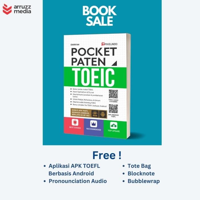 

Original Buku Pocket Paten Toeic Terlaris 100 % Original
