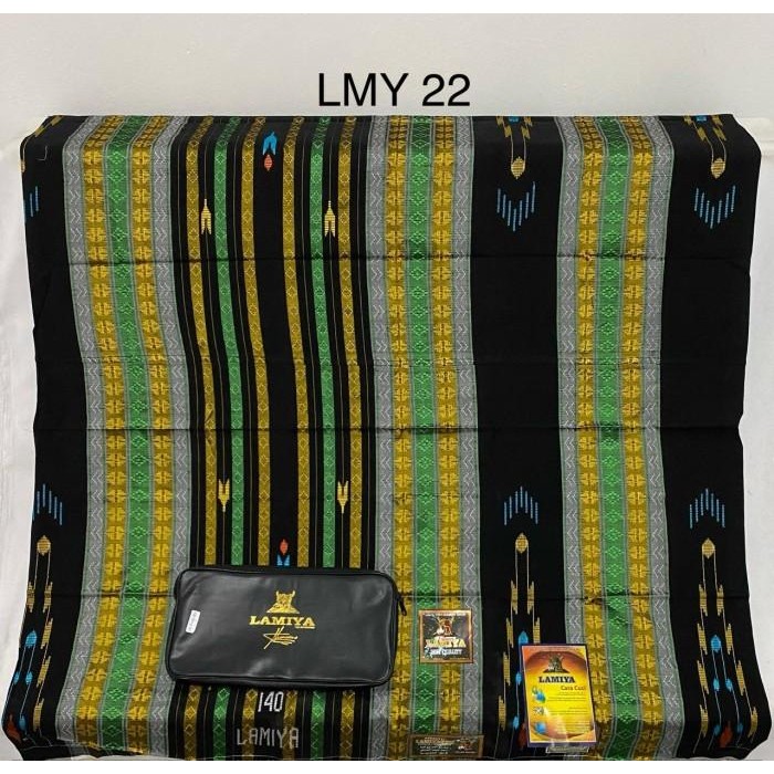 Sarung Lamiya 200 & 140 Jahit Tengah New 100 % Original