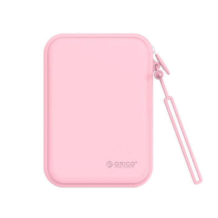 Orico Sg-B4 - Silicone Storage Bag Candy Color - Blue / Pink / Purple Terbaru 100 % Original