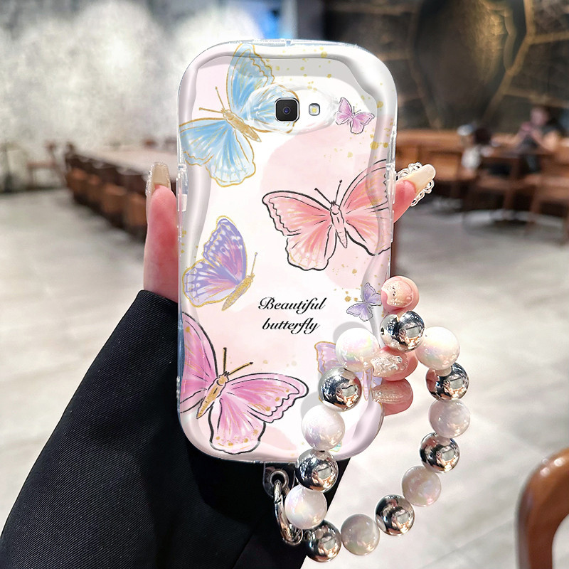Casing Hp Untuk Samsung Galaxy J7 Prime J2 Prime J7 Prime 2 Case pola kupu-kupu Softcase Kesing Kasi