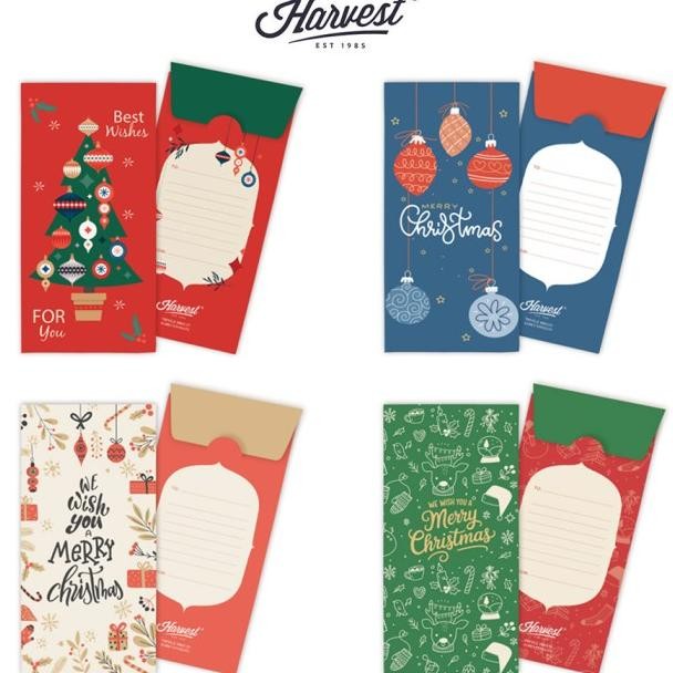 

Amplop Angpao Natal Harvet Ii 6 Twinle Ma