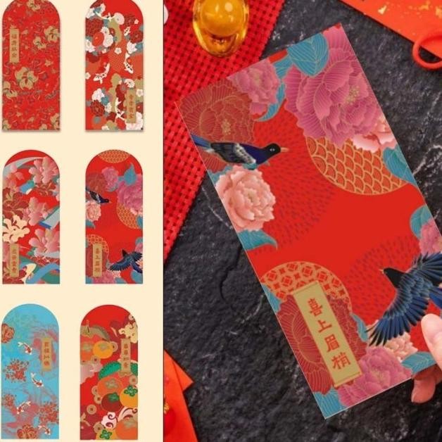 

6Pc Angpao Imle Angpao Imut Money Envelope Untu Imle Wedding All Occaion Amplop Uang Chinee Red Envelope