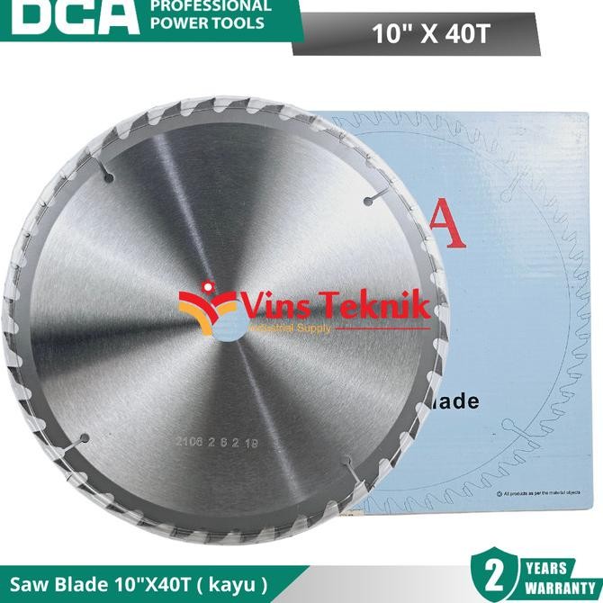 DCA saw blade mata gergaji kayu circular saw 10inch 40T