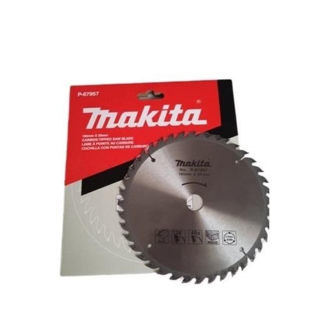MATA GERGAJI CIRCULAR SAW 7" X 40 T MAKITA PISAU POTONG KAYU 7 INCH