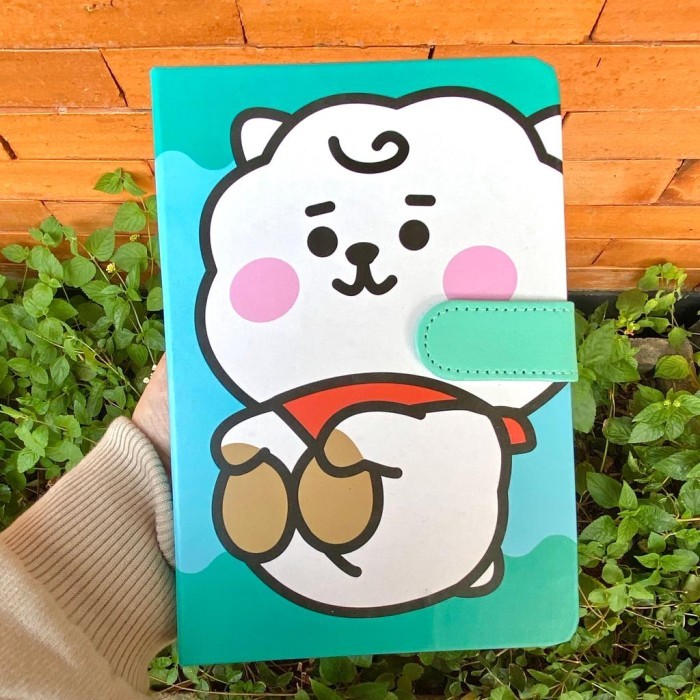 

Notebook Bts Kpop Idol Bt21 Buku Tulis A5 Magnetic Diary Army