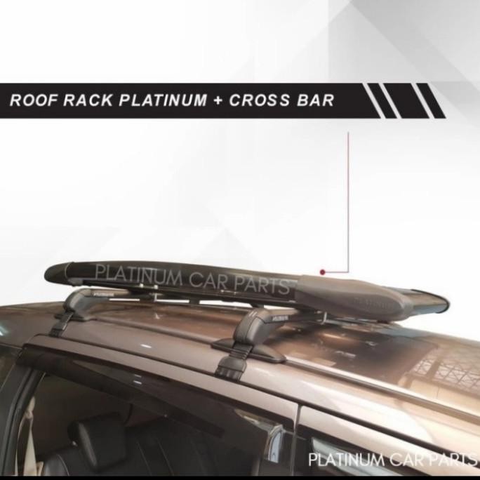PAKET RACK ATAS PLATINUM + CROSS BAR MOBIL UNIVERSAL