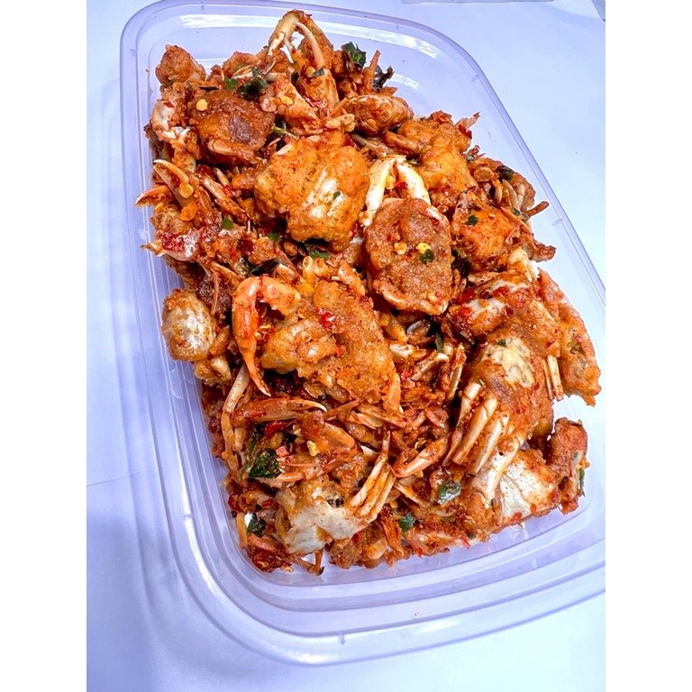 

BABY CRAB CRISPY 1KG BABY CRAB PEDAS DAUN JERUK RAJUNGAN KRISPY BABY CRAB SEAFOOD