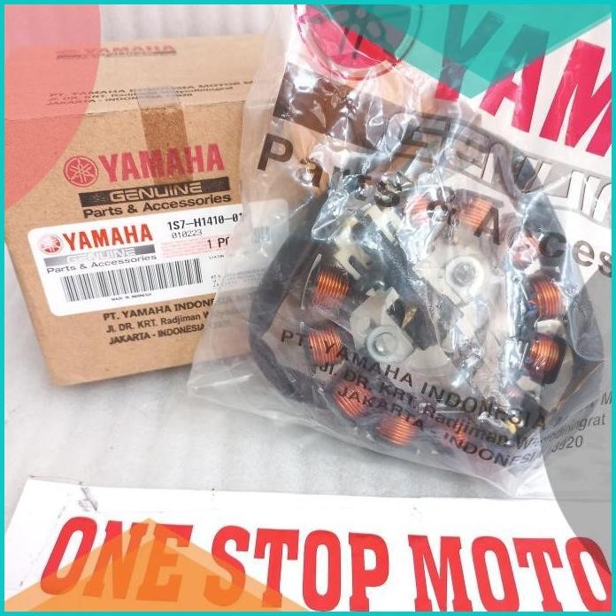 SPULL SPUL STATOR ASSY 1S7 JUPITER MX LAMA ORI ASLI YAMAHA YGP 07D35Z4
