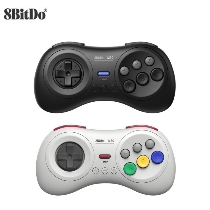8BitDo M30 Bluetooth Gamepad Controller 6 Button MD Style