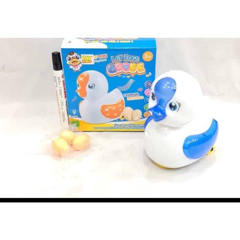 2286 mainan lay egg Goose / mainan angsa bertelur