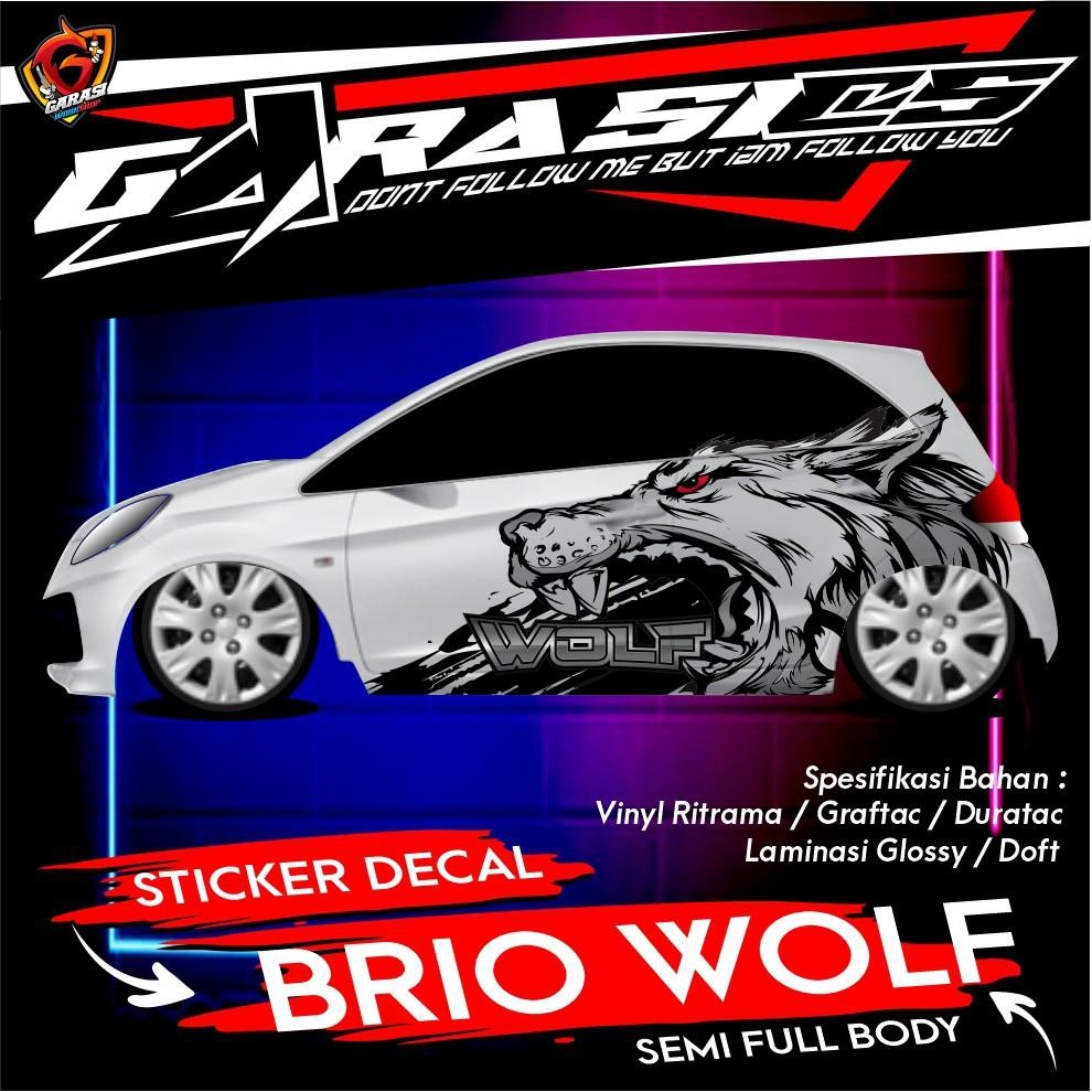 Stiker Decal Honda Brio