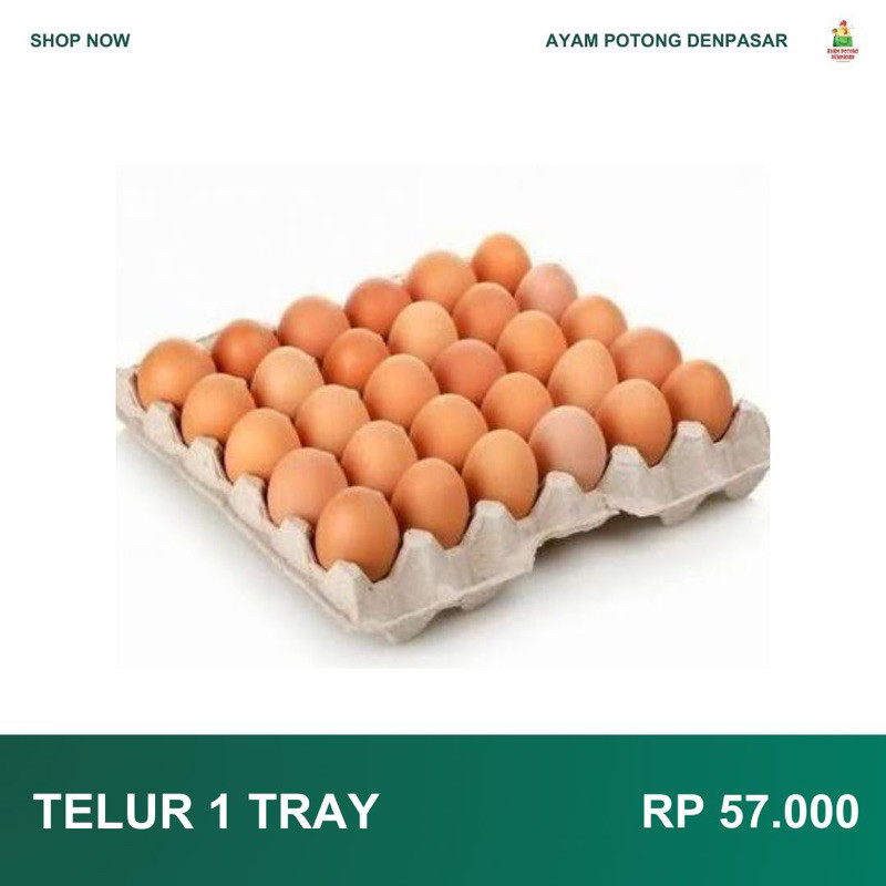 TELUR AYAM 1 TRAY