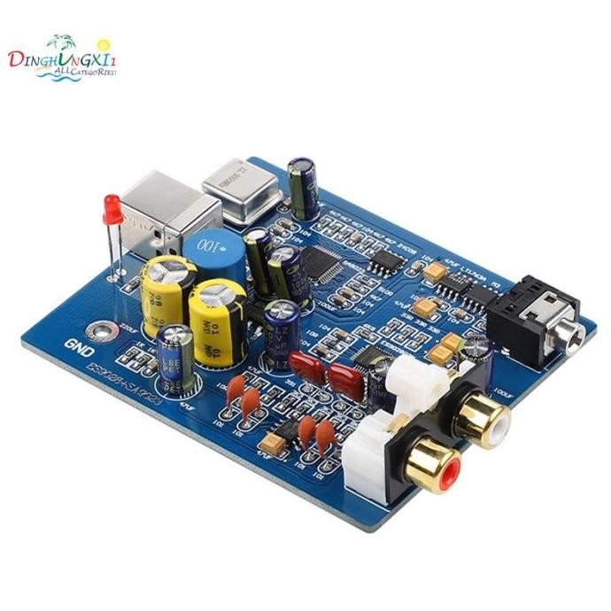Hifi Audio ES9028Q2M SA9023 USB DAC Decoder Board Dukungan Kartu