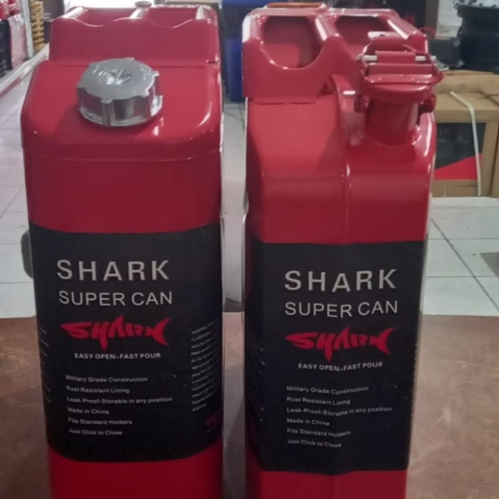 TERLARIS JERIGEN BESI MODEL KRISBOW I STEEL JERRYCAN 20 LITER OIL TANK OFFROAD